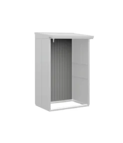 Hörmann Rückwand für Berry-Kaminholzregal Typ 1, ca. B117,3/H188 cm