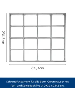 Hörmann Schraubfundament Set Typ 3