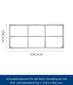 Hörmann Schraubfundament Set Typ 1