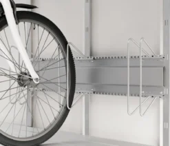 Hörmann Stahl-Fahrradhalter waagerecht kurz, ca. B48 cm