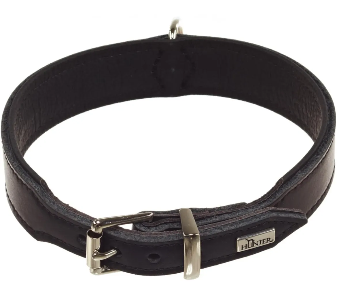 HUNTER® Hundehalsband Basic, schwarz