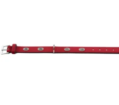 HUNTER® Hundehalsband Softie Stone, rot/schwarz