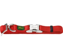 HUNTER® Hundehalsband Vario Basic Alu Strong, rot