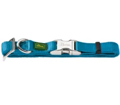 HUNTER® Hundehalsband Vario Basic Alu Strong, petrol