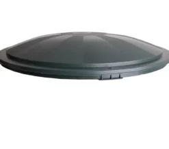 ICS Kunstsoff-Deckel für Regentonne 210/310 l, rund, dunkelgrün