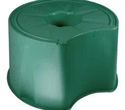 ICS Kunststoff-Sockel für Regentonne 210/310 l, rund, dunkelgrün