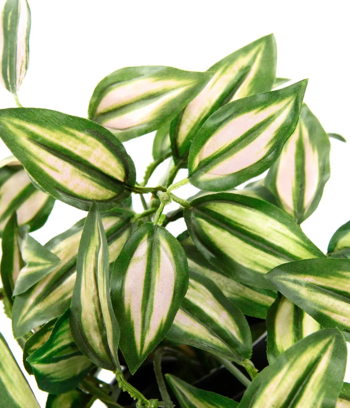 I.GE.A Kunstpflanze Dreimasterblume Tradescantia Zebrina im Kunststoff-Topf, ca. H23 cm