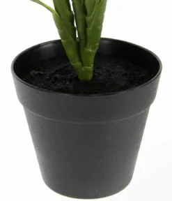 I.GE.A. Kunstpflanze Monstera im Wasserhyazinthentopf, ca. H46 cm