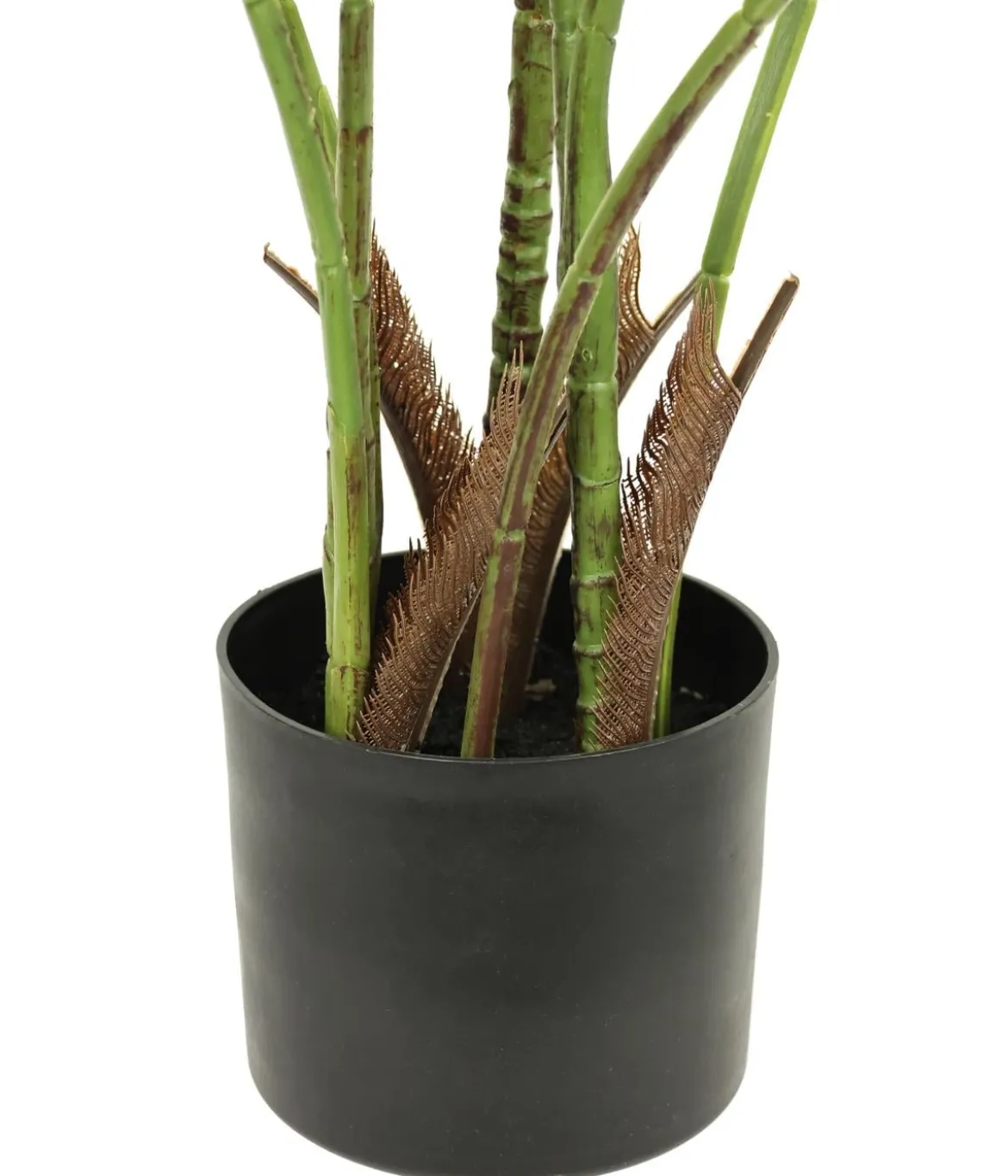 I.GE.A. Kunstpflanze Palme Rhapis im Topf, ca. H88 cm