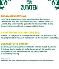 James Wellbeloved Nassfutter für Hunde Adult, Lamm & Huhn in Pastete