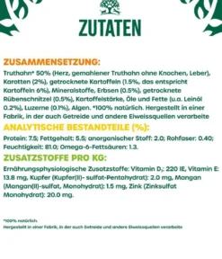 James Wellbeloved Nassfutter für Hunde Grainfree Adult, Truthahn in Pastete