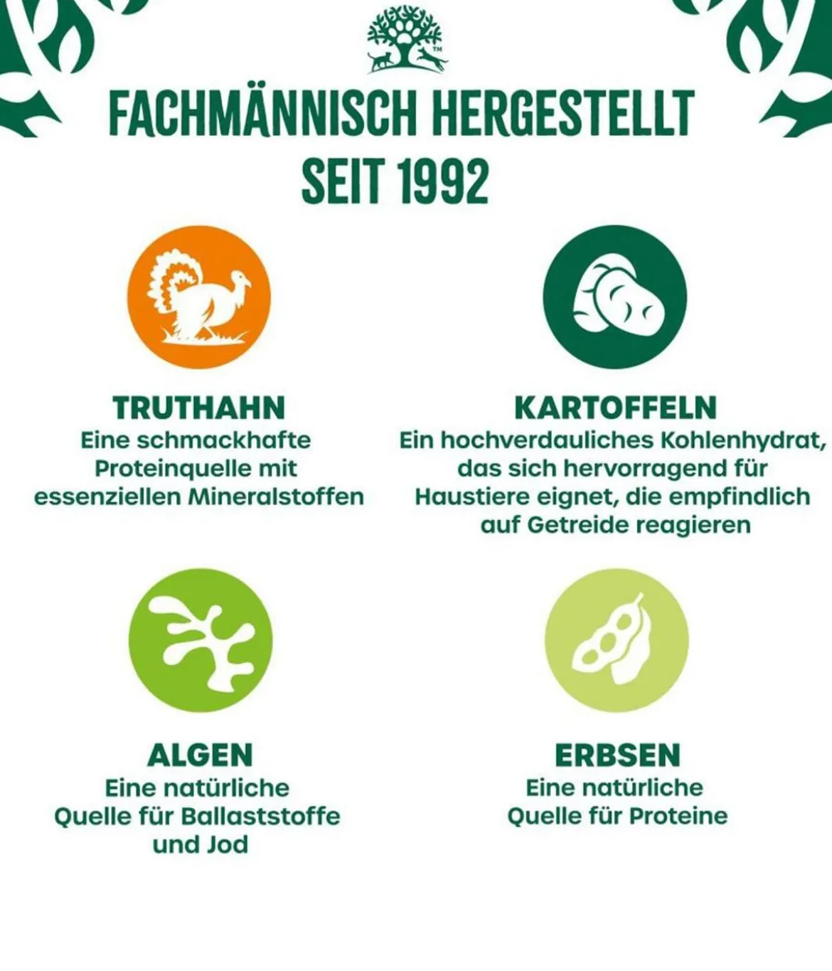 James Wellbeloved Nassfutter für Hunde Grainfree Adult, Truthahn in Pastete