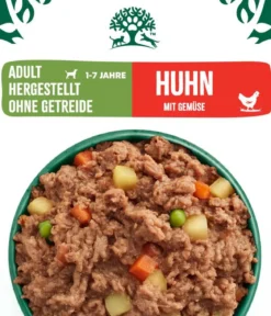 James Wellbeloved Nassfutter für Hunde Grainfree Adult, Huhn in Pastete