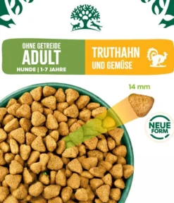 James Wellbeloved Trockenfutter für Hunde Grainfree Adult, Truthahn & Gemüse