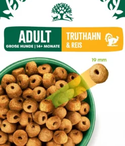 James Wellbeloved Trockenfutter für Hunde Large Breed Adult, Truthahn & Reis, 10 kg