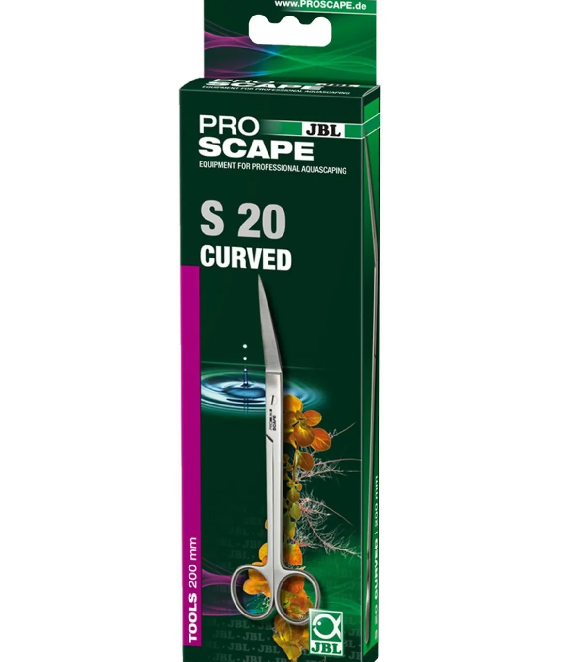 JBL Aquariumzubehör Trimmschere ProScape Tool S 20 curved