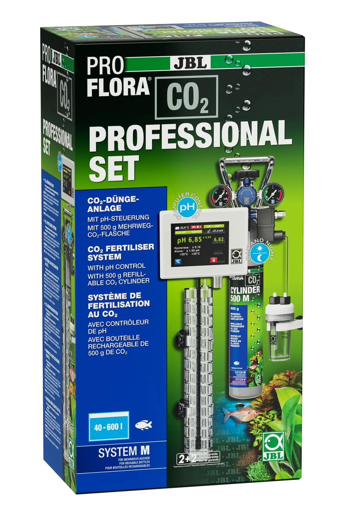 JBL PROFLORA CO2 Professional Set M, 40-600 l