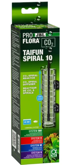 JBL PROFLORA CO2 Reaktor Taifun Spiral 10, 40-400 l