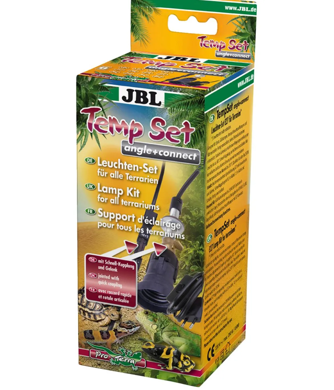JBL TempSet angle + connect, Installationsset