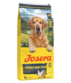 Josera Trockenfutter für Hunde Medi/Maxi Adult, Huhn & Süßkartoffel