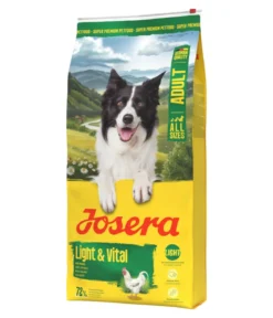 Josera Trockenfutter für Hunde Light und Vital Adult, Huhn