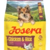 Josera Trockenfutter für Hunde Mini Senior, Huhn & Reis