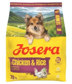 Josera Trockenfutter für Hunde Mini Senior, Huhn & Reis