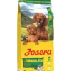 Josera Trockenfutter für Hunde Mother & Puppy, Lachs & Reis