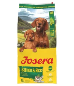 Josera Trockenfutter für Hunde Mother & Puppy, Lachs & Reis