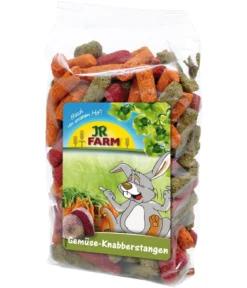 JR FARM Nagersnack Gemüse-Knabberstangen, 125 g