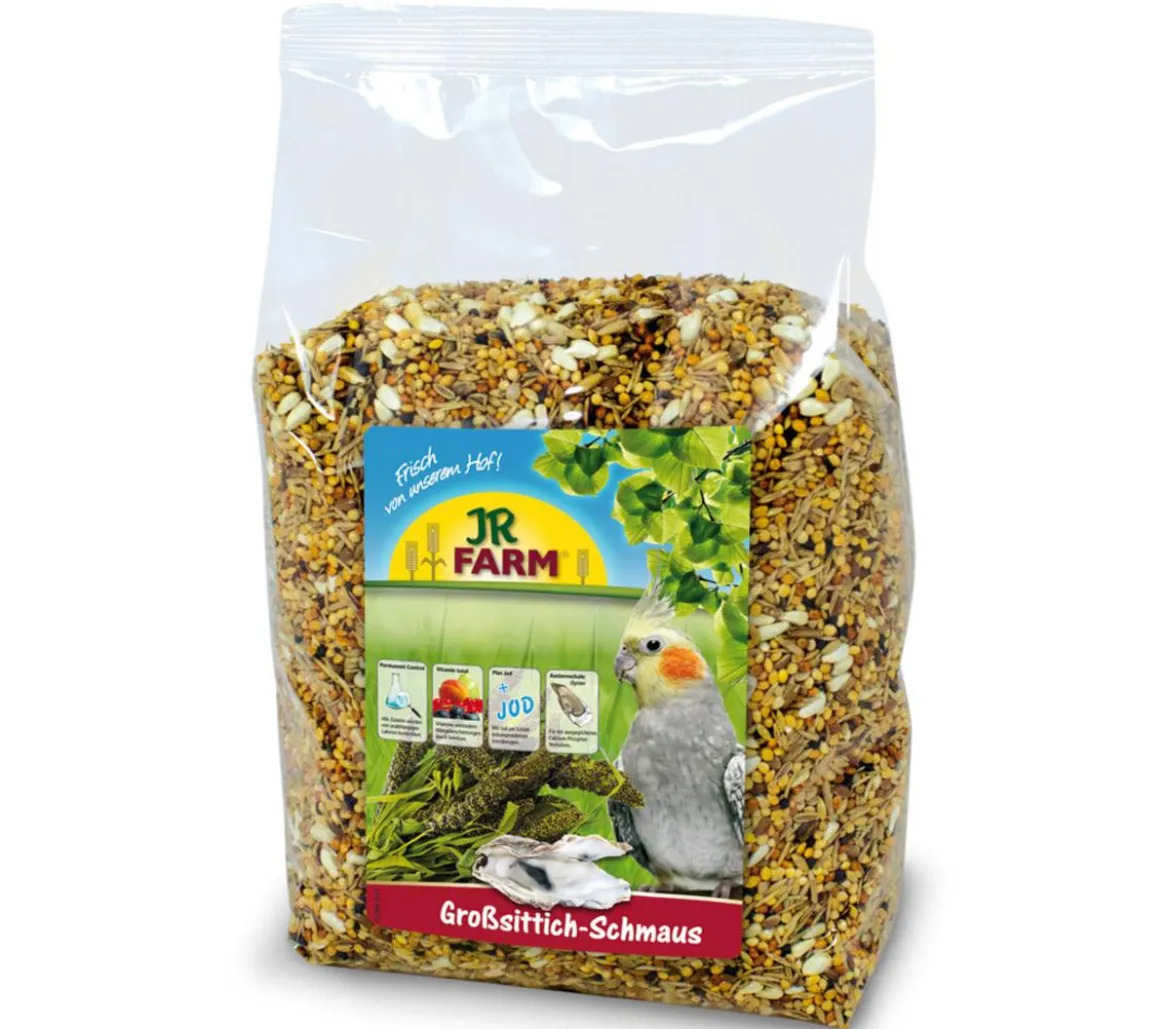 JR FARM Vogelfutter Großsittich-Schmaus, 1kg