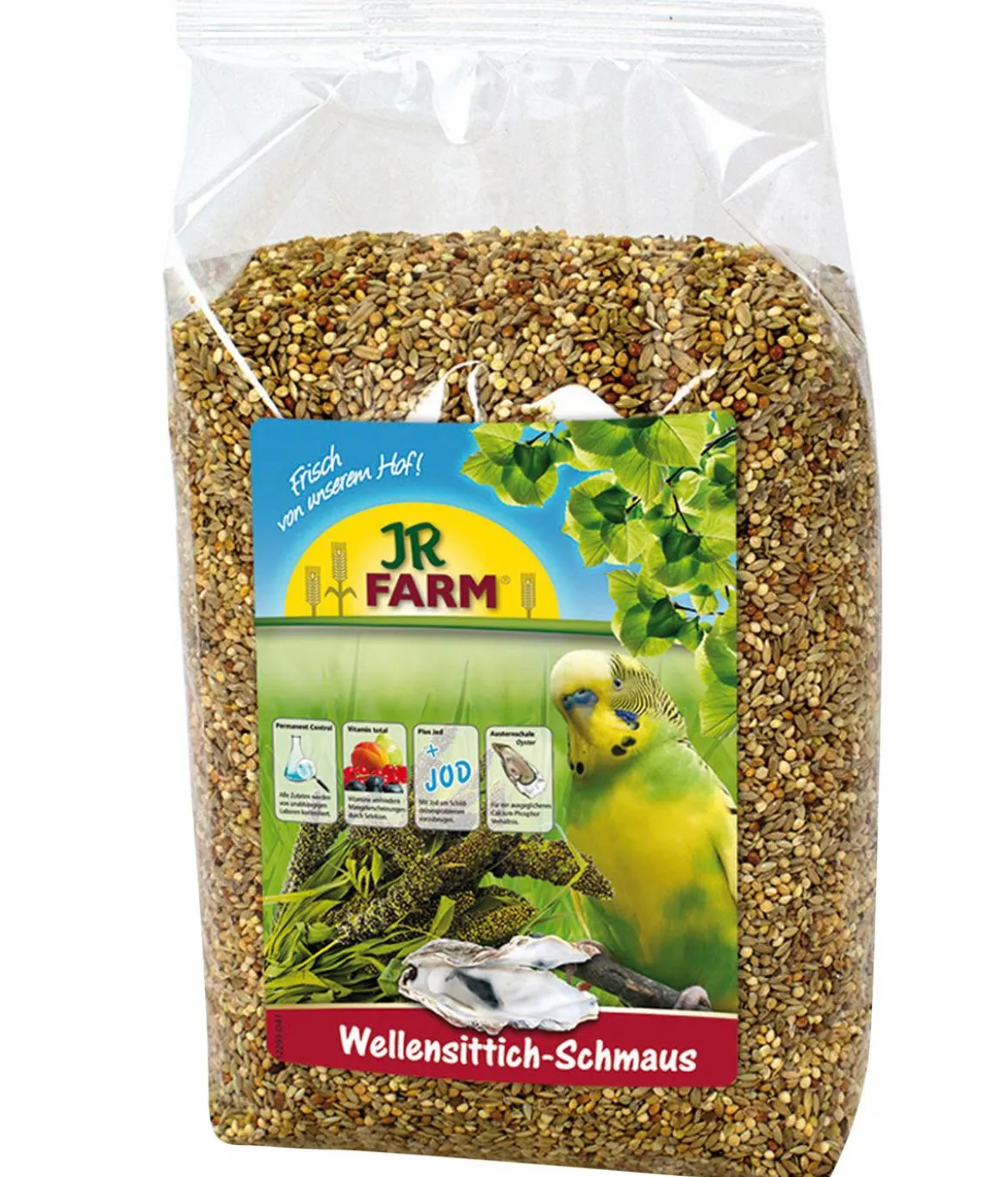 JR FARM Vogelfutter Wellensittich-Schmaus, 1 kg