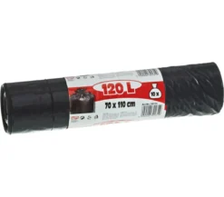 Jufol Müllsack aus Kunststoff, 120 l, 10 Stk.