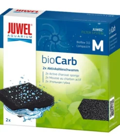 JUWEL® AQUARIUM Aquariumzubehör Kohleschwamm bioCarb M, 2er-Set