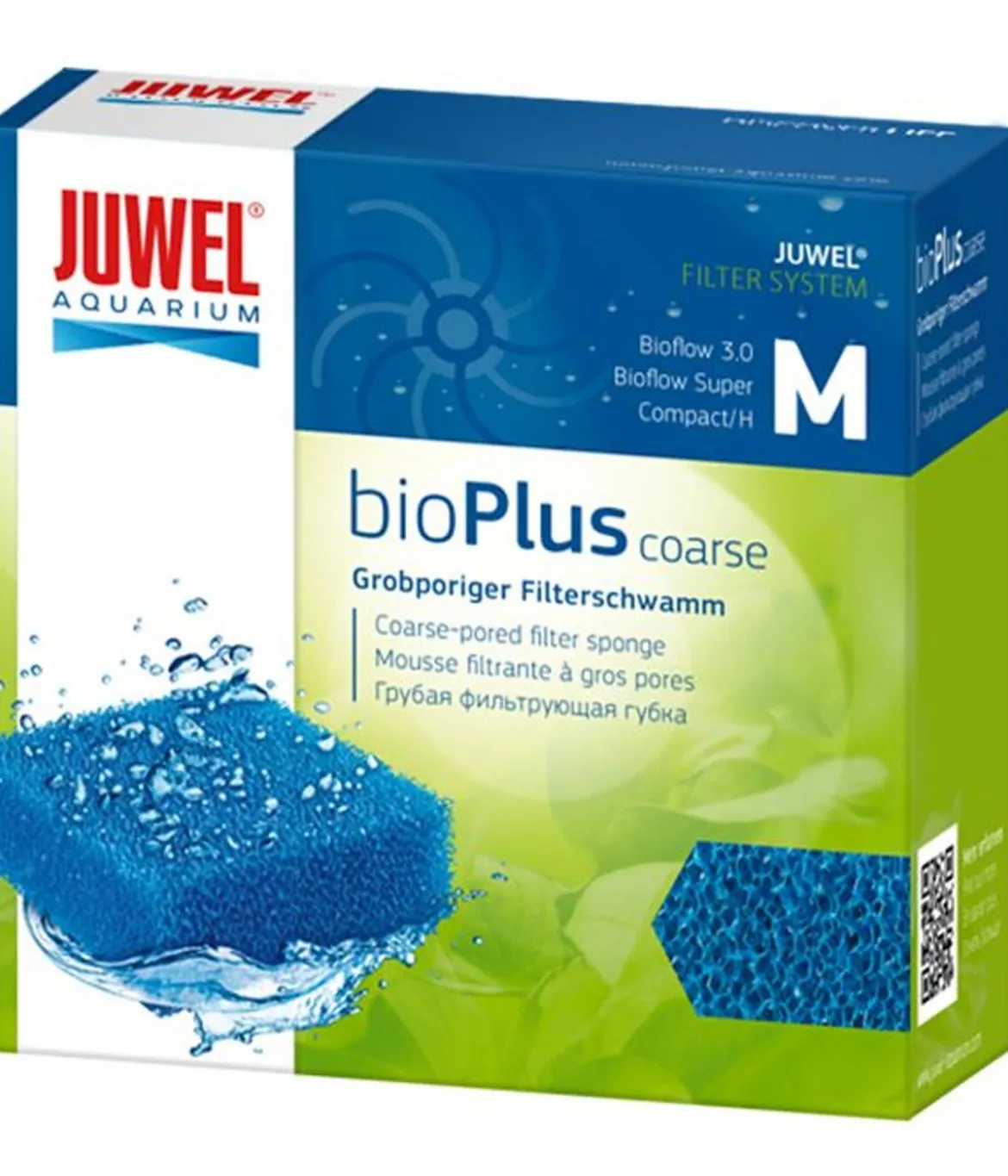 JUWEL® AQUARIUM Aquariumzubehör Filterschwamm bioPlus coarse M, grob