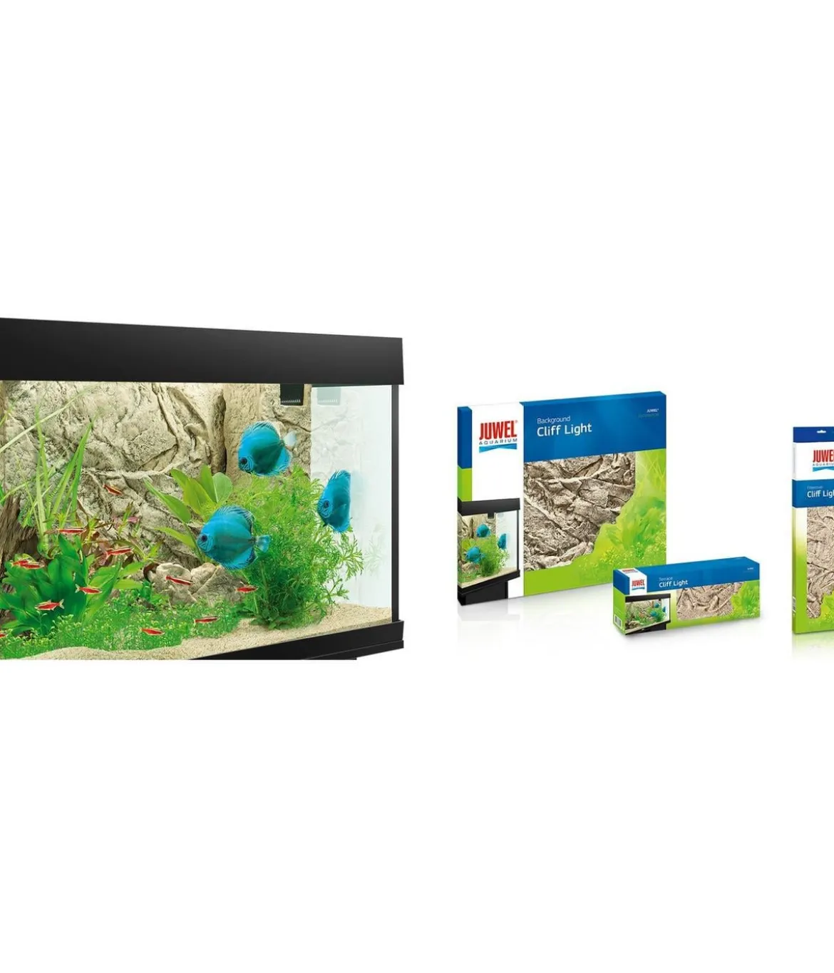 JUWEL® AQUARIUM Rückwand Cliff Light