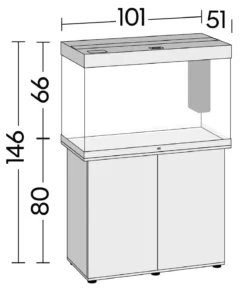 JUWEL® AQUARIUM Unterschrank SBX Rio 290