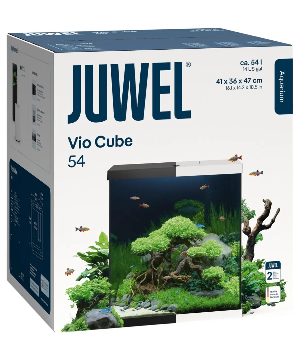 JUWEL® AQUARIUM Vio Cube 54, ca. B41/H47/T36 cm, 54 l