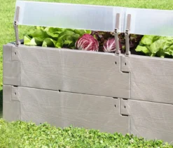 Juwel Hochbeet Timber Anzucht-Set 2in1, ca. B130/H52/T60 cm