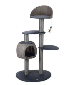 Karlie Outdoor-Kratzbaum Misty, grau, ca. B77/H160/T57 cm