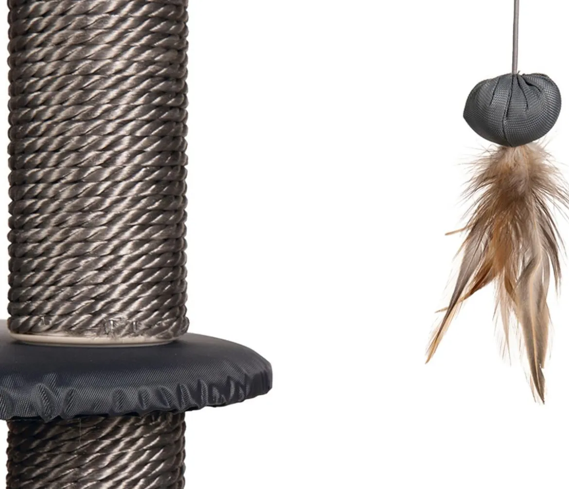 Karlie Outdoor-Kratzbaum Misty, grau, ca. B77/H160/T57 cm