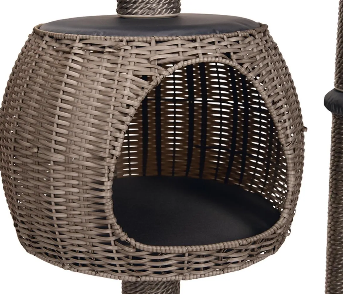 Karlie Outdoor-Kratzbaum Misty, grau, ca. B77/H160/T57 cm
