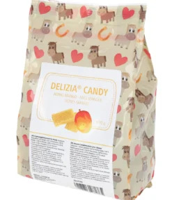 Kerbl Delizia® Pferdeleckerli Candy, Honig & Mango, 600 g