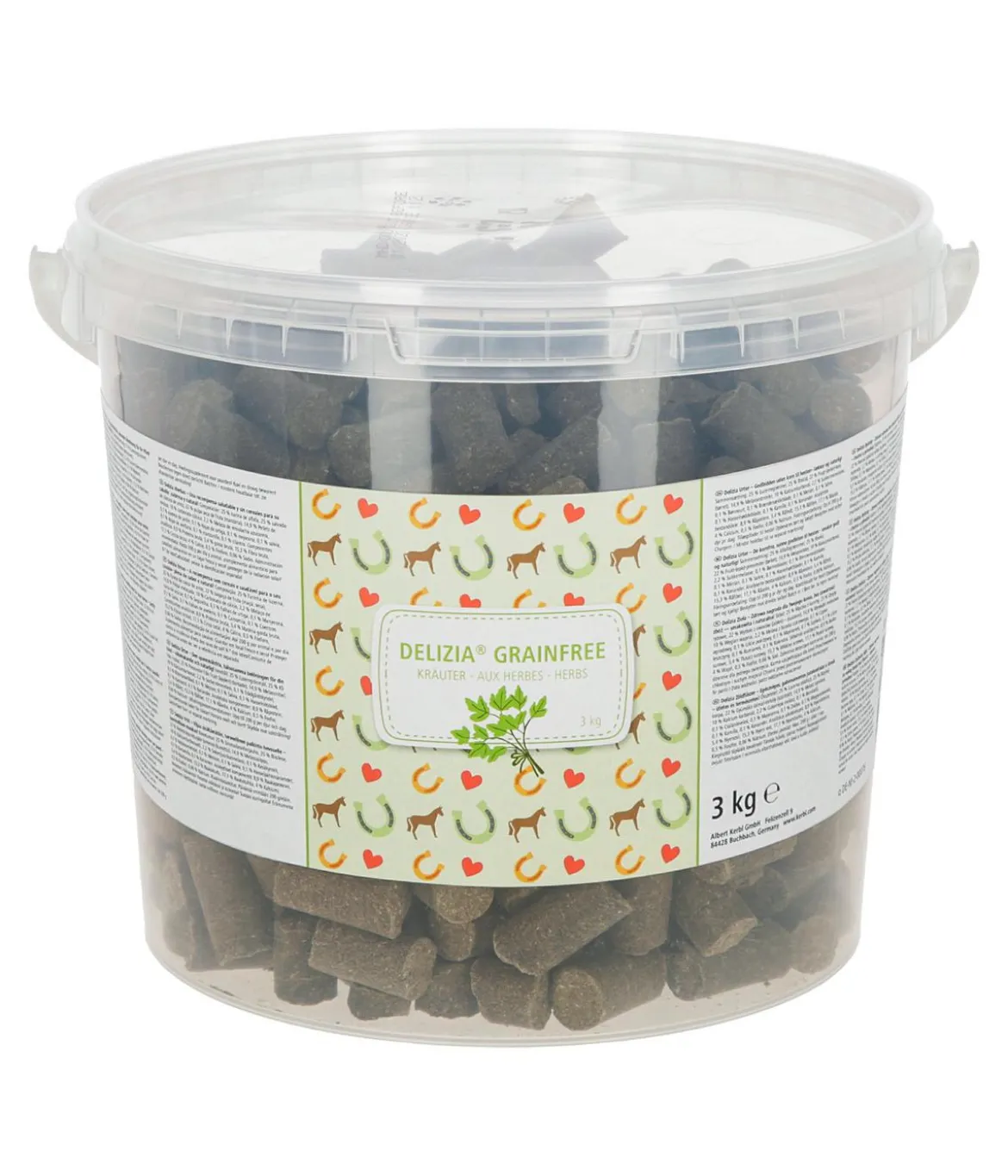 Kerbl Delizia® Pferdeleckerli Belohnungswürfel GrainFree