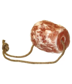 Kerbl Delizia® Salzleckstein aus Bergkristallsalz, 2-3 kg