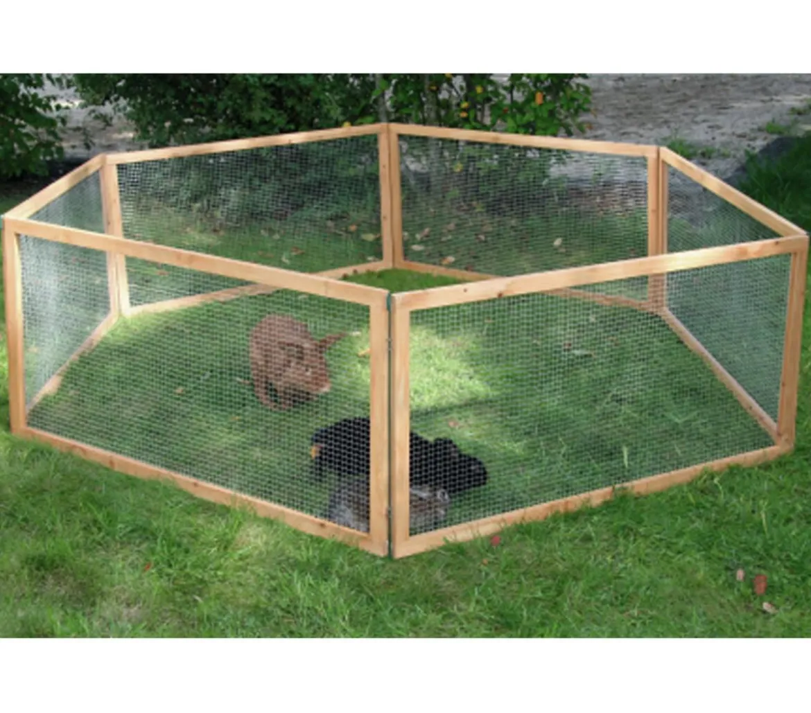 KERBL Freilaufgehege Vario, ca. B120/H59/T120 cm