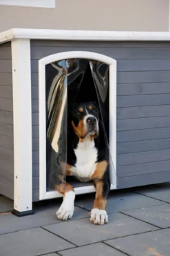 KERBL Hundehütte Kenny, ca. B77/H81/T113 cm