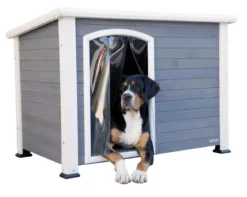 KERBL Hundehütte Kenny, ca. B77/H81/T113 cm