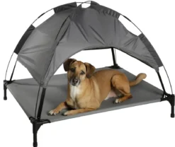 KERBL Hundeliege Vacation, grau, ca. B105/H75/T86 cm