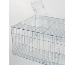 KERBL Jungtier-Freilaufgehege mit Ausbruchsperre, ca. B144/H60/T112 cm